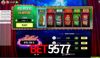 Descubra o Mundo do Cassino Online com Bet5577